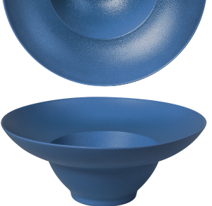 Bowl Wide Rim Desert Blue